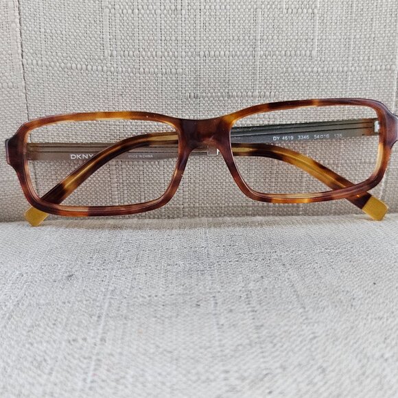 DKNY DY4619 3346 BLONDE HAVANA (HAVANA) Tortoise Eyeglasses Frame - Picture 4 of 16